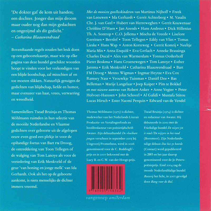 Het eerste wonder / Awater-reeks / 2 achterkant