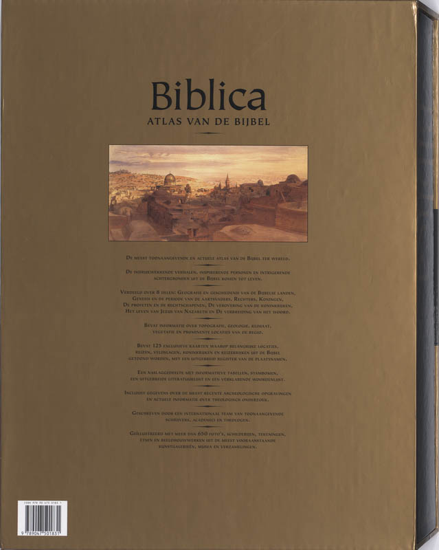 Biblica achterkant
