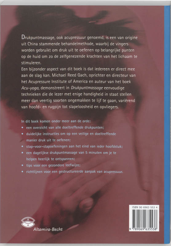 Drukpuntmassage achterkant