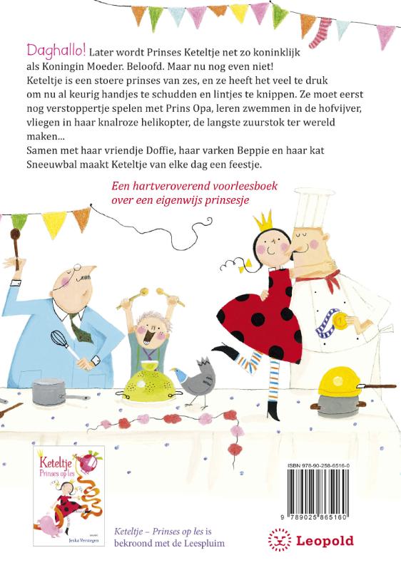 Prinses met praatjes / Keteltje achterkant