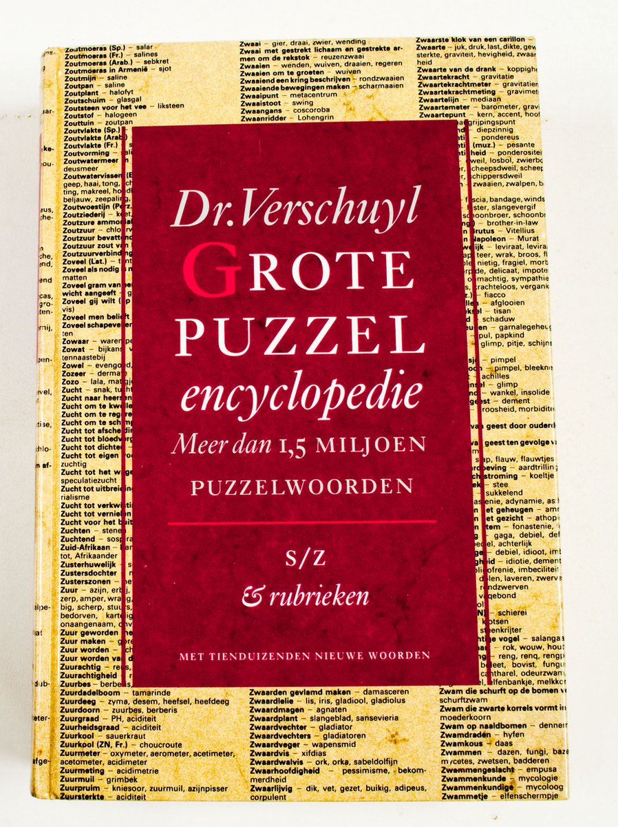Meer dan 1,5 miljoen puzzelwoorden