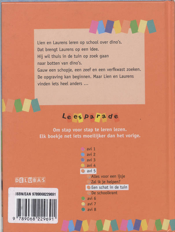 Een Schat In De Tuin achterkant