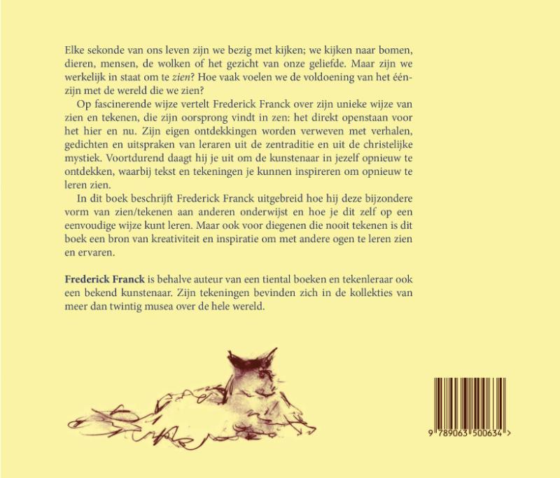 Zen zien, zen tekenen achterkant