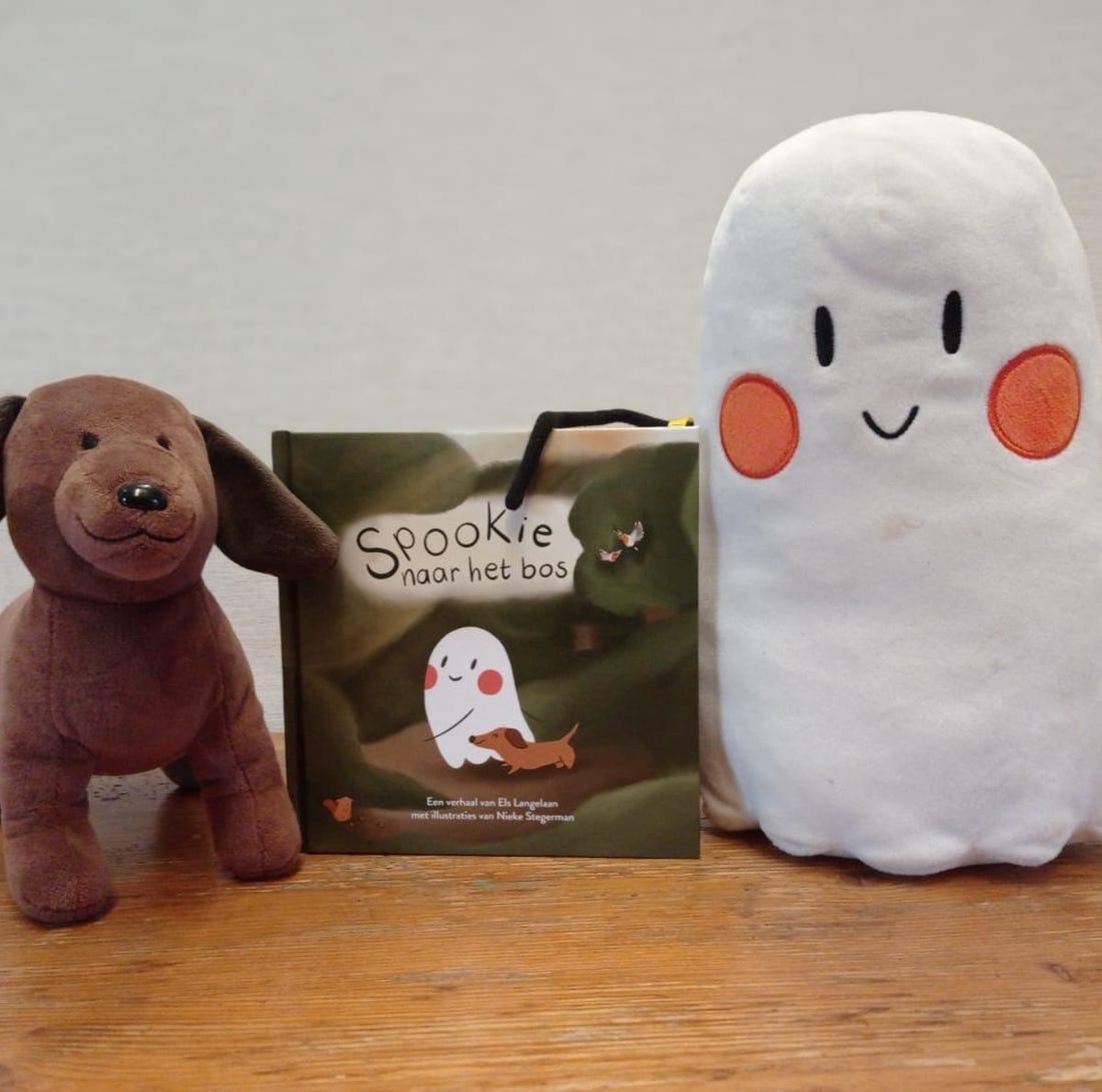 Spookie naar het Bos - Kinderboeken - Peuterboek - Gekleurd - Rijmpjes