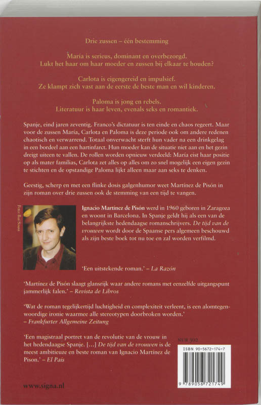 De Tijd Van De Vrouwen achterkant