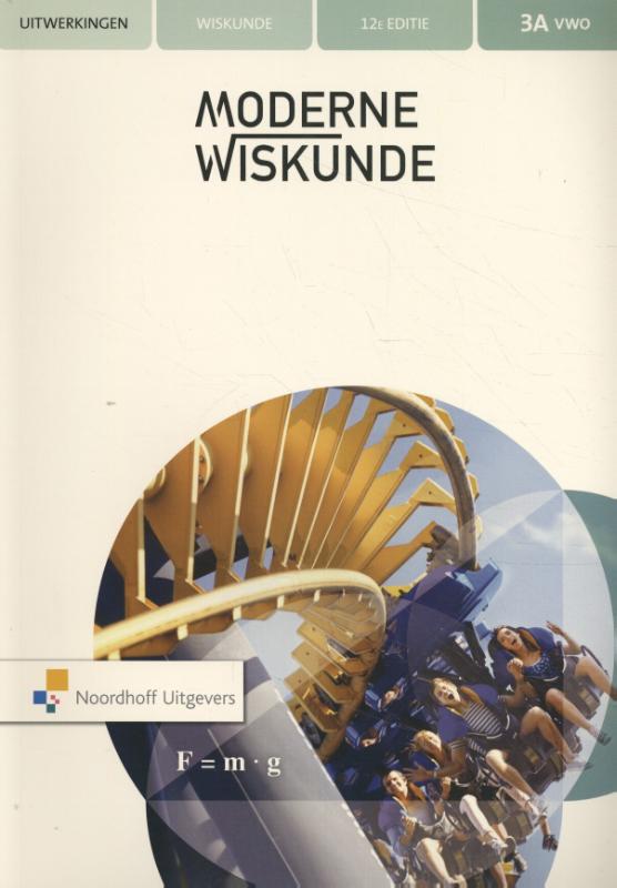 Moderne Wiskunde vwo 3a uitwerkingenboek
