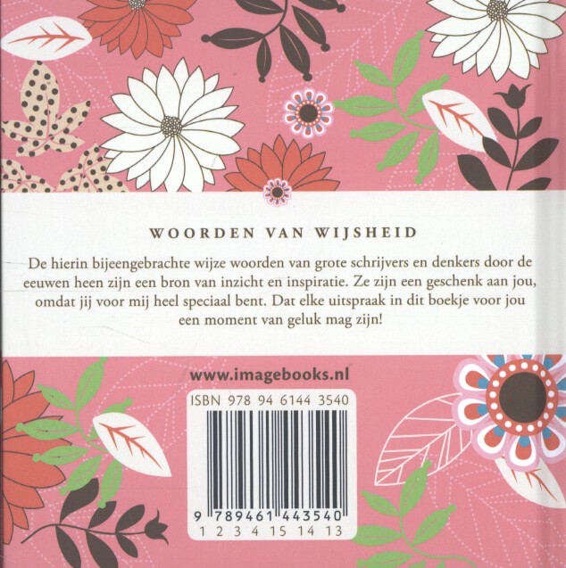 Woorden van wijsheid - Geluk achterkant