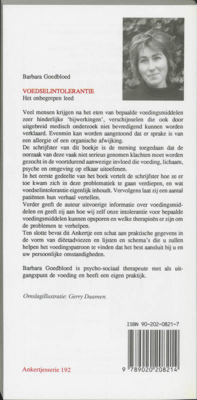 Voedselintolerantie achterkant