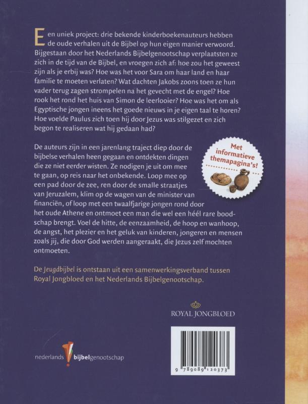 Jeugdbijbel achterkant