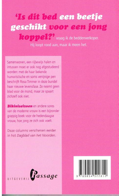 Bikiniseizoen achterkant