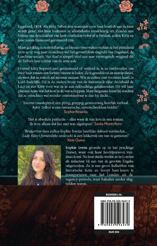 Lady Kitty's fortuinlijke zoektocht achterkant