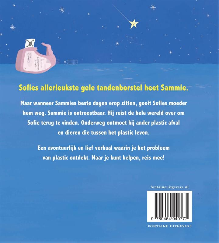 Sprookje over een tandenborstel achterkant