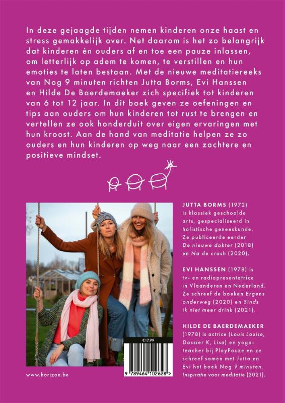 Nog 9 minuten: meditatie voor kinderen achterkant