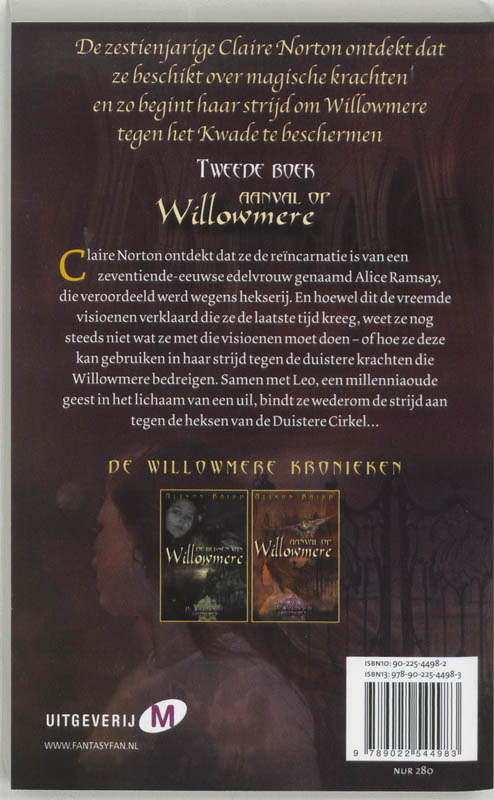 De Willowmere Kronieken 2 Aanval Op Willowmere achterkant