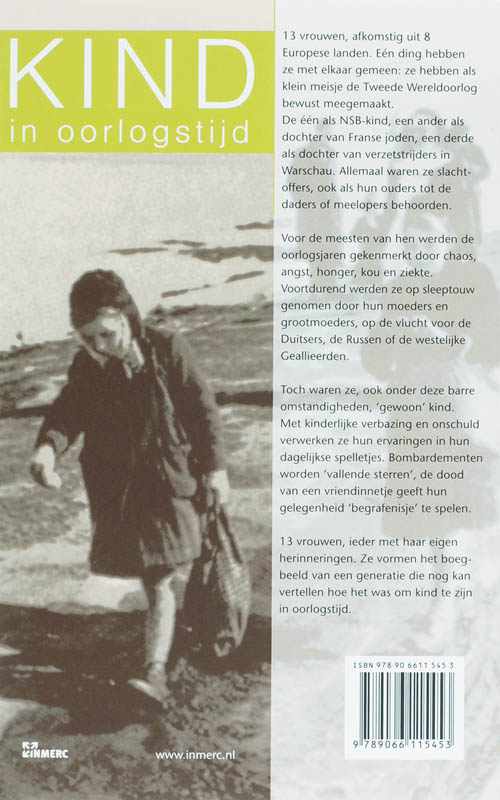 Kind In Oorlogstijd achterkant