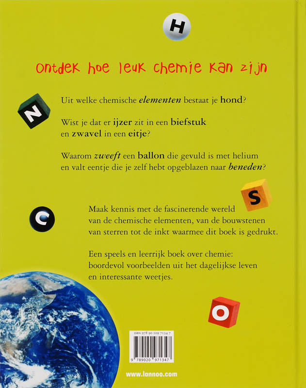 Experimenteren met chemie achterkant