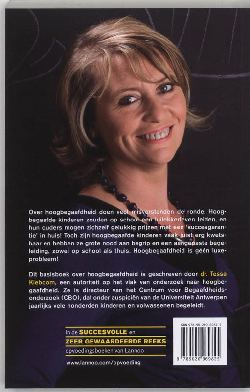 Hoogbegaafd achterkant