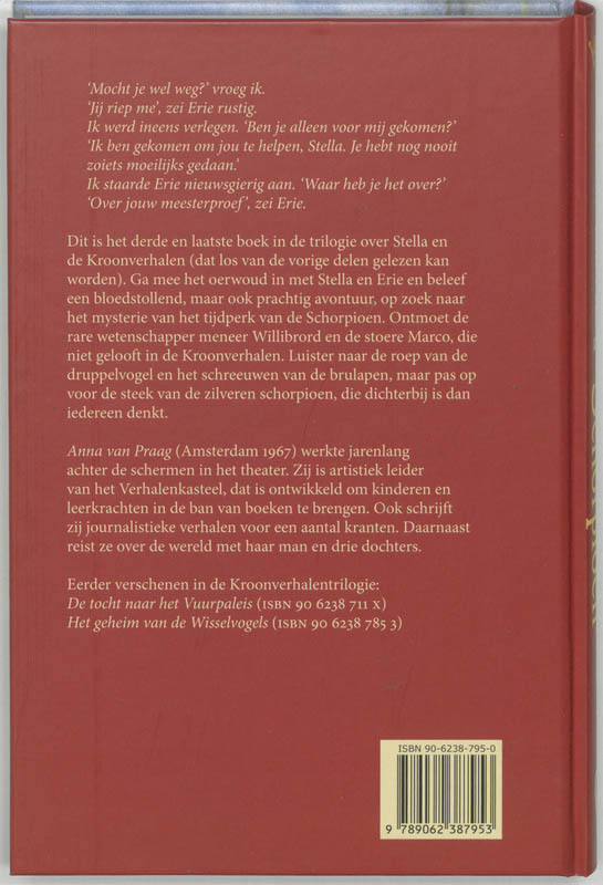 Het tijdperk van de Schorpioen / De Kroonverhalen / 3 achterkant