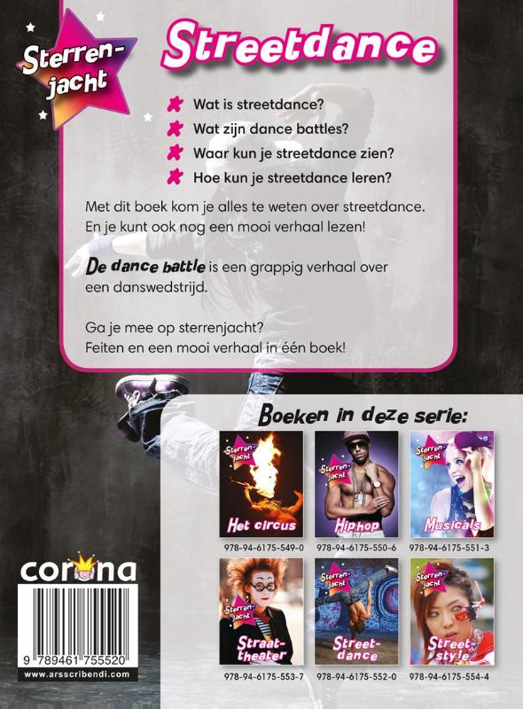 Streetdance / Sterrenjacht! achterkant