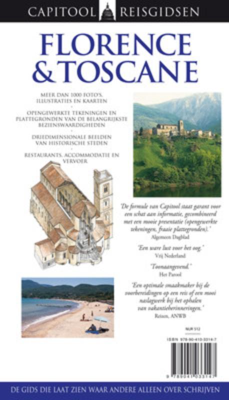 Capitool Florence & Toscane achterkant