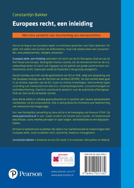 Europees recht 3e editie achterkant