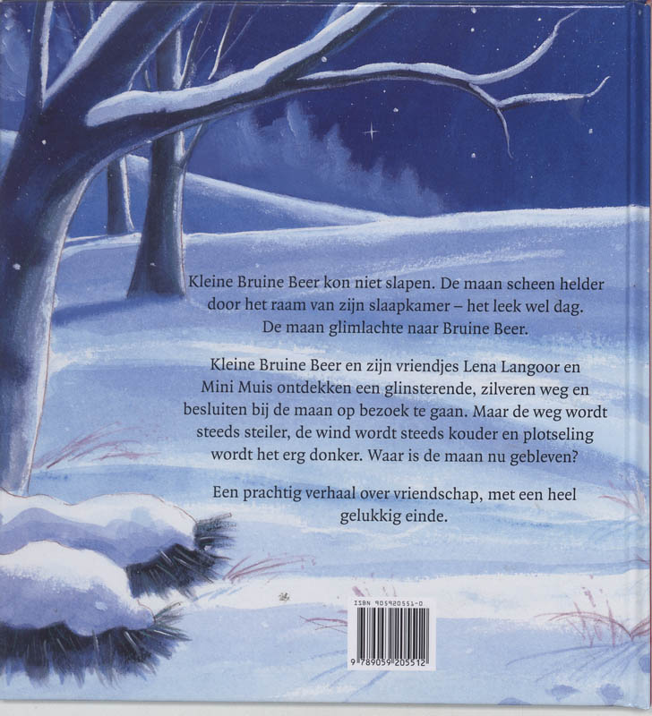 Kleine Bruine Beer En De Lachende Maan achterkant