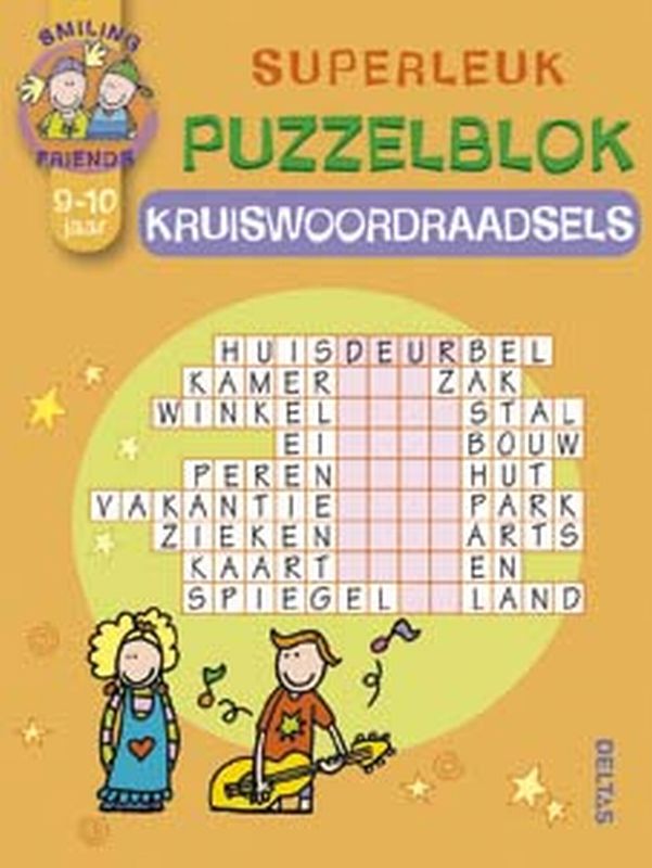 Superleuk Puzzelblok Kruiswoordraadsels