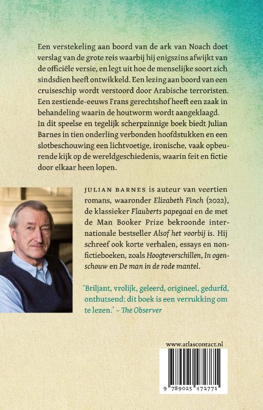 Een geschiedenis van de wereld in 10 1/2 hoofdstuk achterkant