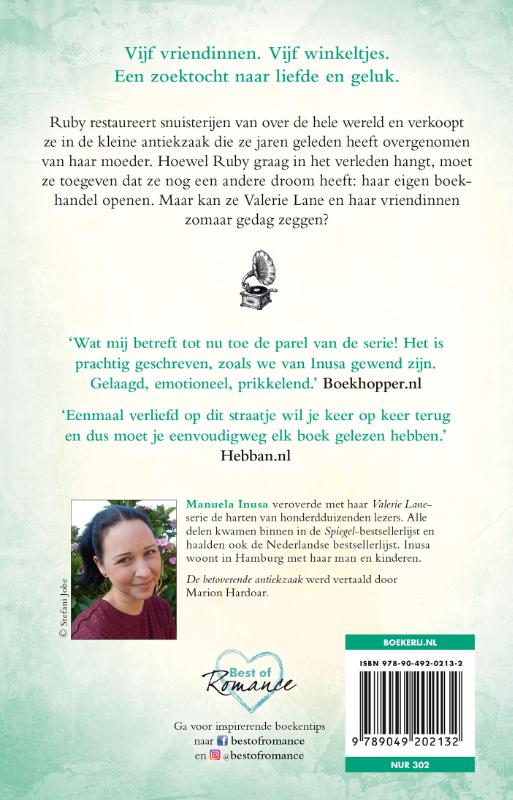 De betoverende antiekzaak / Valerie Lane / 3 achterkant