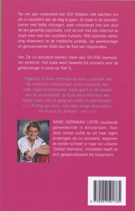 De co-assistent achterkant