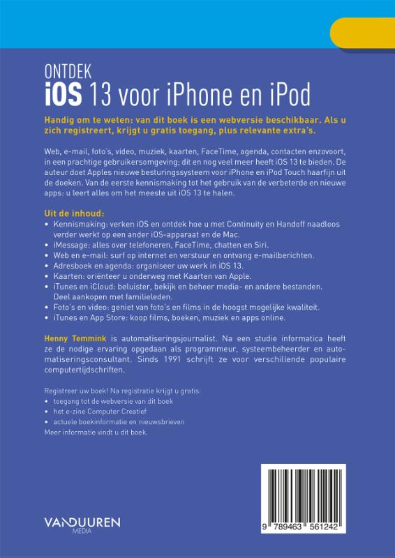 Ontdek iOS 13 / Ontdek achterkant