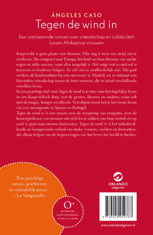 Tegen de wind in achterkant