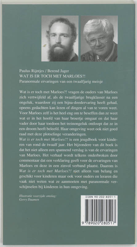 Wat is er toch met Marloes?! achterkant