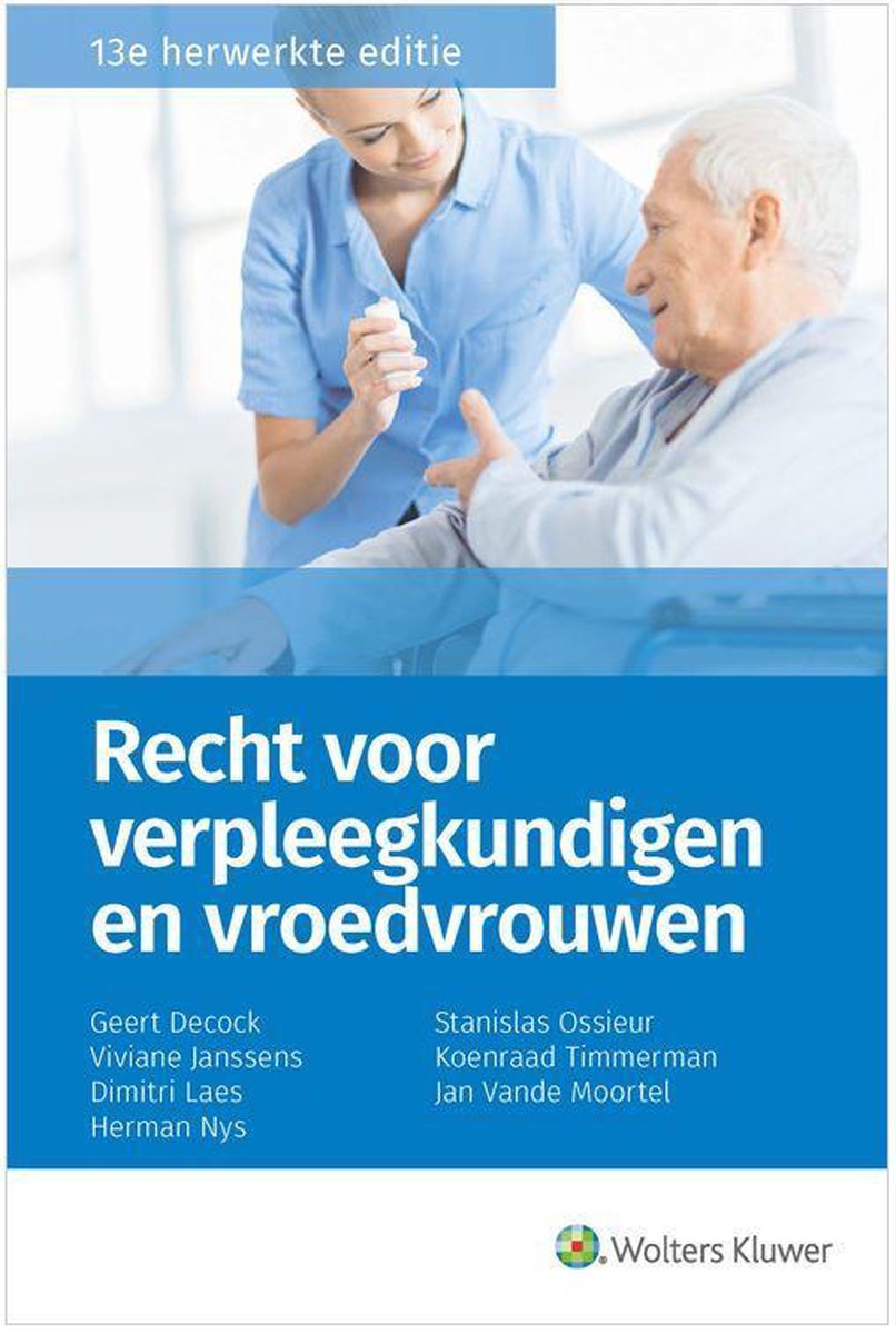 Recht voor verpleegkundigen en vroedvrouwen 2017