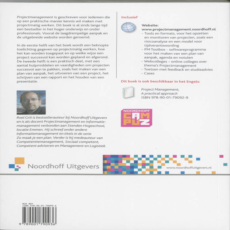 Projectmanagement achterkant