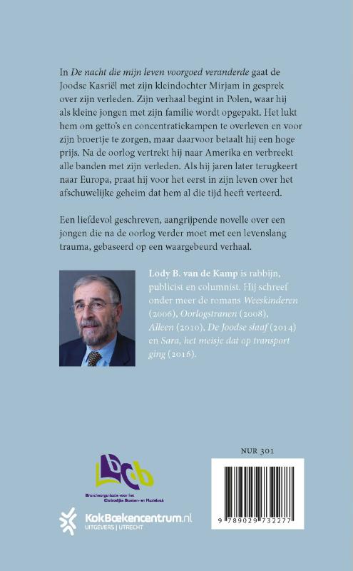 De nacht die mijn leven voorgoed veranderde achterkant