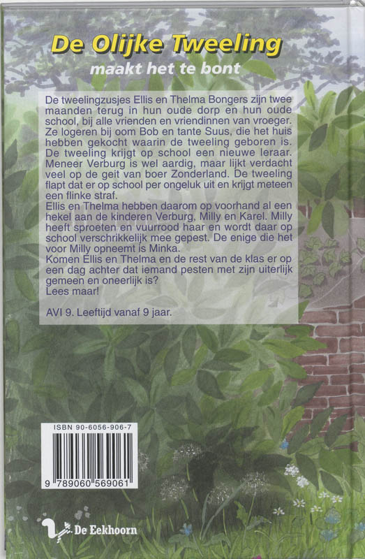 De olijke tweeling maakt het te bont achterkant