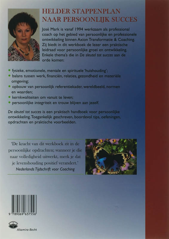 De Sleutel Tot Succes achterkant