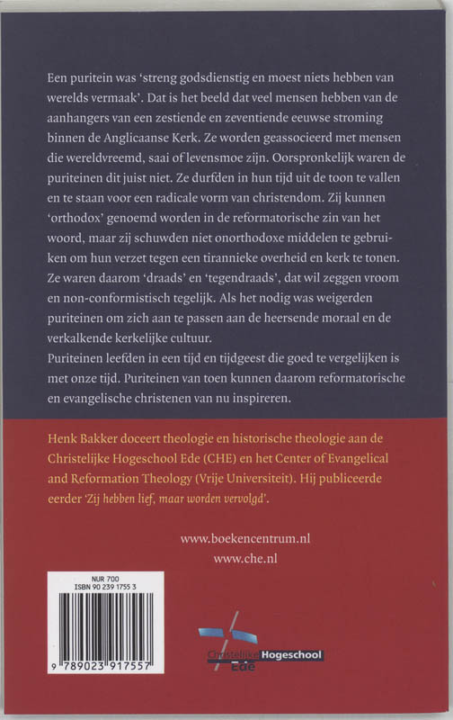 CHE Reeks  -   Draads en tegendraads achterkant