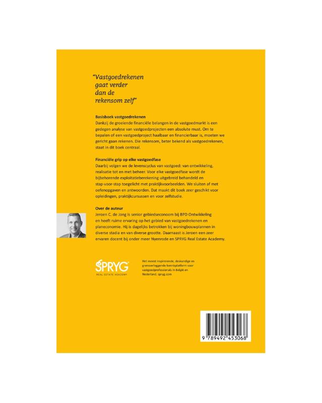 Basisboek Vastgoedrekenen achterkant