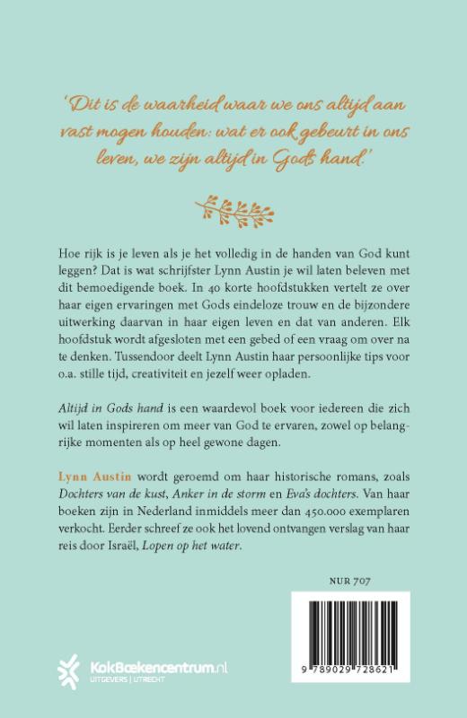 Altijd in Gods hand achterkant