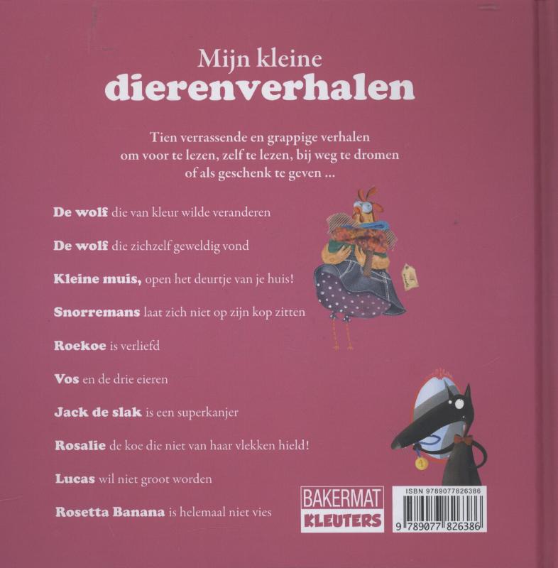 Mijn kleine dierenverhalen achterkant