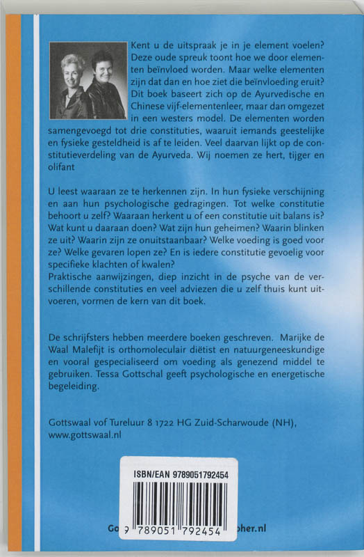 'T Went Zo'N Element achterkant