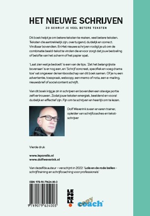 Het nieuwe schrijven achterkant