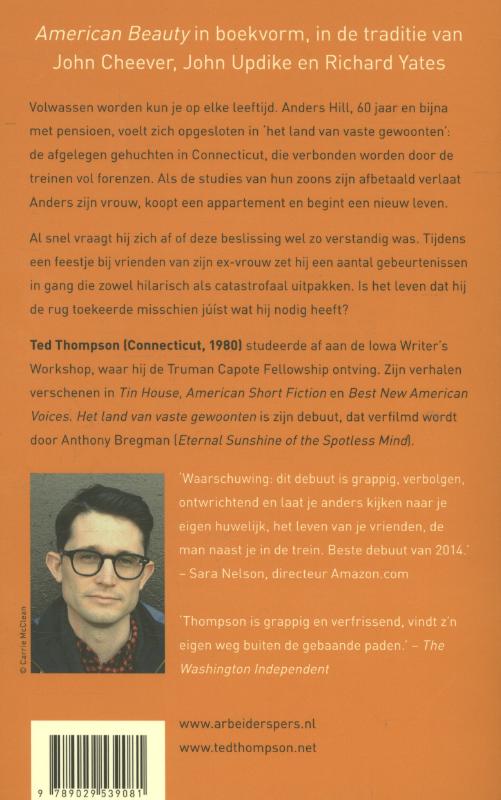 Het land van vaste gewoonten achterkant