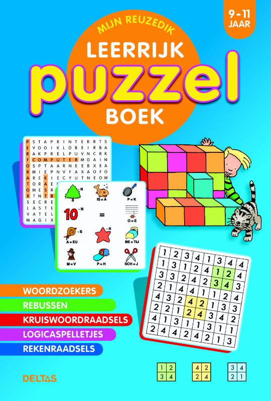 Mijn reuzedik leerrijk puzzelboek / 9-11 jaar