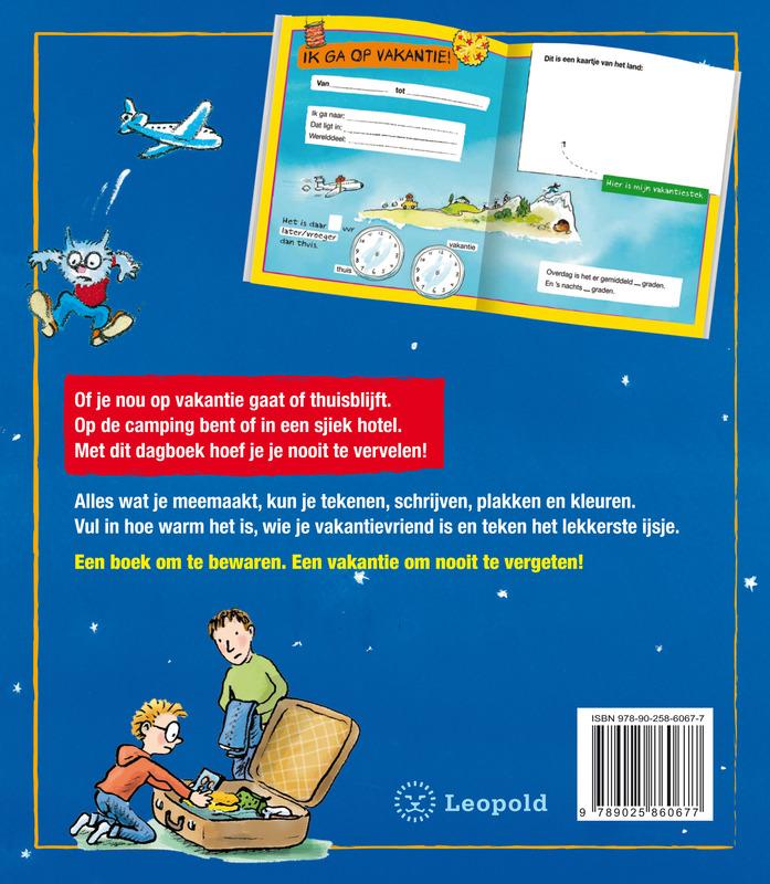 Dolfje Weerwolfje - Vakantie-dagboek achterkant