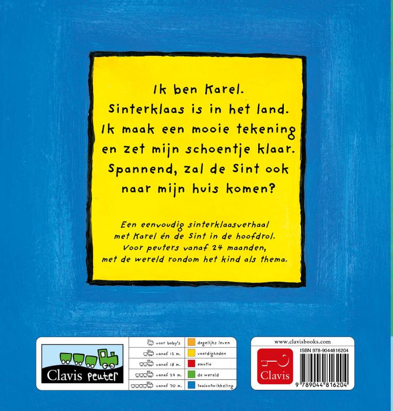 Karel viert sinterklaas achterkant