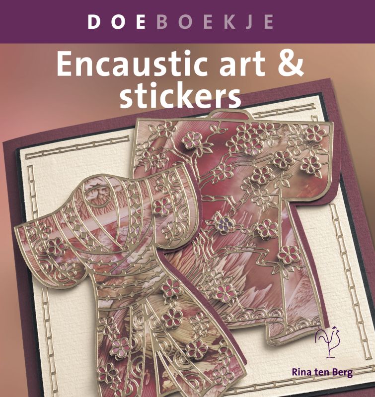 Encaustic Art Met Stickers