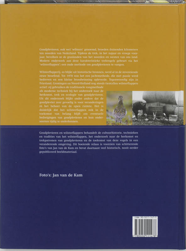 Goudplevieren en wilsterflappers +cd achterkant